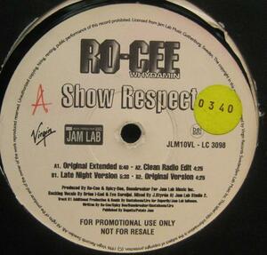 RO-CEE SHOW RESPECT＊プロモ盤*スウェディッシュG!![E199