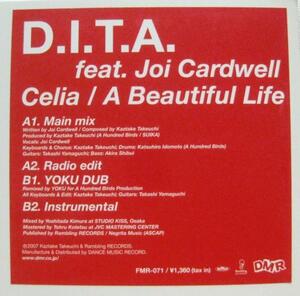 12inch/ D.I.T.A. feat. Joi Cardwell Celia＊2007＊[I884]