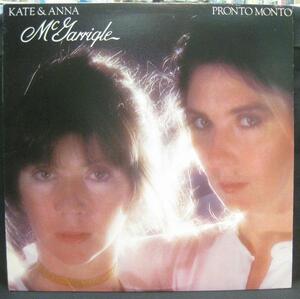 KATE & ANNA McGARRIGLE PRONTO MONTO＊3rd US盤[D607]