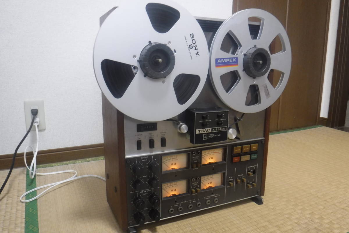 引取限定】TEAC A-3340S ティアック マルチトラック オープンリール ...