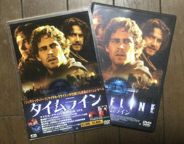 ☆DVD 映画 タイムライン（TIMELINE）☆監督：リチャード・ドナー☆ポール・ウォーカー/フランシス・オコナー☆2003年☆送料無料