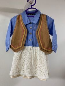 ワンピース シャツワンピース ウェスタン