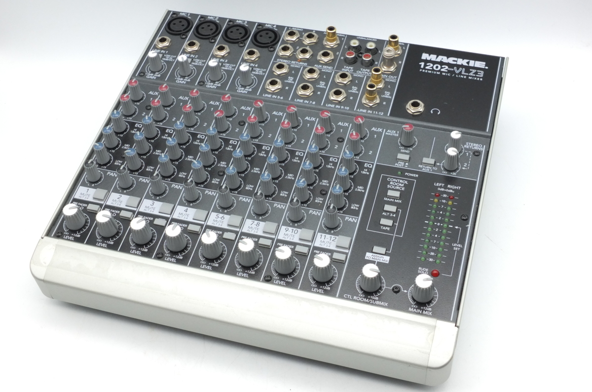 Mackie 1202-VLZ PRO 12チャンネルアナログミキサー-connectedremag.com