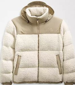 THE NORTH FACE Sherpa Nuptse Jacket BLEACHED SAND-KELPTAN ノースフェイス シェルパ ヌプシ ジャケット ケルプタン ベージュ 600fill S