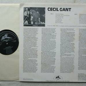 セシル・ギャント CECIL GANT●LP●KILLER DILLER BOOGIE●ブルース・ピアノ BLUES ブギ・ウギ ブルース・シンガー！！の画像2