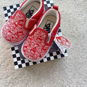 VANS スリッポン ベビー キッズシューズ ＊ 12-14cm