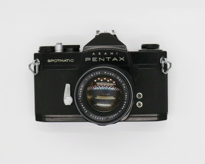 ペンタックス スポットマチック PENTAX ASAHI SP SPOTMATIC フィルムカメラ Super-Takumar 一眼レフカメラ レザーケース クラシックカメラ