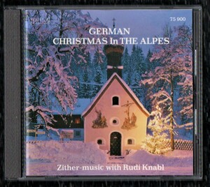 ∇ ルディクナーブル チター 演奏もの 全12曲入 輸入盤 CD/GERMAN CHRISTMAS IN THE ALPES Zither music with Rudi Knabl 
