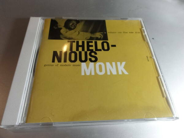 THELO NIOUS MONK　　セロニアス・モンク　 GENIUS MODERN MUSIC VOL1 国内盤