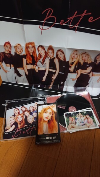 BETTER TWICE (トゥワイス) ONCE JAPAN限定 CD ポスター ツウィ