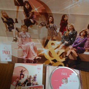 &TWICE　TWICE　(トゥワイス)　ONCE JAPAN限定　CD　ポスター