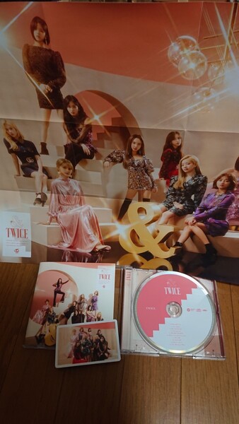 &TWICE TWICE (トゥワイス) ONCE JAPAN限定 CD ポスター