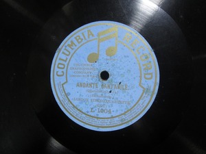 **SP record record ANDANTE CANTADILE / ANDANTE FROM QUARTETTE IN G MINOR LONDON STRING QUARTET gramophone for secondhand goods **[4499]