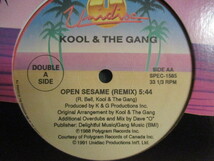 Kool & The Gang ： Let's Go Dancin' 12'' c/w Open Sesame(Remix) (( Kool And The Gang / 落札5点で送料無料_画像2