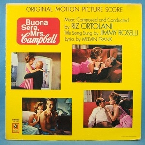 ■UNITED ARTISTS!★RIZ ORTOLANI/BUONA SERA,MRS,CAMPBELL★送料無料(条件有り)多数出品中!★US名盤■