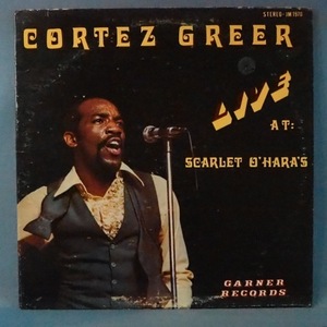 ■GARNERレコ!★CORTEZ GREER/LIVE AT SCARLET O'HARA'S★送料無料(条件有り)多数出品中!★オリジナル名盤■