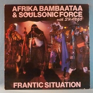 ■84年 12inch 厚盤 TOMMY BOY★AFRIKA BAMBAATAA/FRANTIC SITUATION★送料無料(条件有り)多数出品中!★オリジナル名盤■