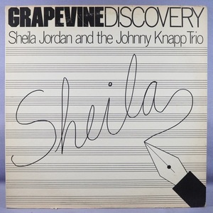 ■GRAPEVINE★SHEILA JORDAN&J. KNAPP TRIO/SHEILA★送料無料(条件有り)多数出品中!★オリジナル名盤■