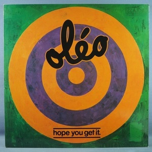 ■GERMAN FUSION!★OLEO/HOPE YOU GET IT★送料無料(条件有り)多数出品中!★オリジナル名盤■