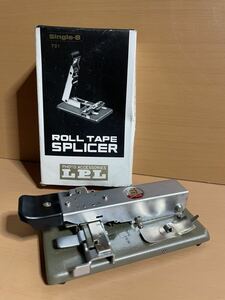 AO204.9 LPL シングルー８ ロールテープスプライサー 721 ８ミリフィルムの編集 補修 フィルムカメラ　レトロ