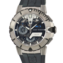 【3年保証】 ハリーウィンストン オーシャン スポーツ クロノグラフ 411/MCA44ZC.K2 ザリウム合金 黒 限定 自動巻き メンズ 腕時計_画像1