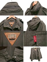 訳あり Levi's リーバイス コットンジャケット カーキ メンズM(24721_画像3