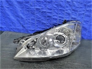 1499　Sクラス　W221　前期　左ライト　HID　A221 820 77 61　メルセデスベンツ　美品