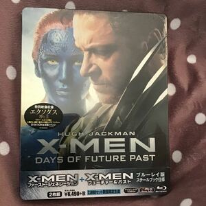 【未開封】X-MEN:ファースト・ジェネレーション+フューチャー&パスト★スチールブック仕様