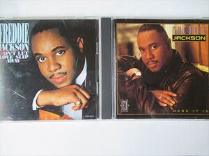 『CD廃盤 Freddie Jackson (フレディ・ジャクソン) CD2枚組セット / Don't Let Love Slip Away・Here It Is 国内盤セット 全20曲』