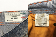 ディーゼル DIESEL YARIK デニム パンツ W30 L32 ヴィンテージ インディゴ WASH0087J ジップバックポケット ビンテージ 刺繍 イタリア製_画像8