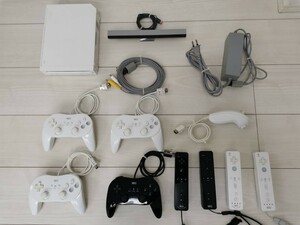 Wii+コントローラー+ソフト　★動作確認済 Wiiリモコン
