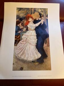 ピエール＝オーギュスト・ルノワール ブージヴァルのダンス 1883年 絵画 複製画 ポスター ※複数あり(10枚)