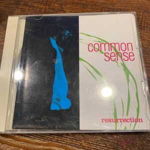 国内初盤　COMMON SENSE/RESURRECTION 中古CD