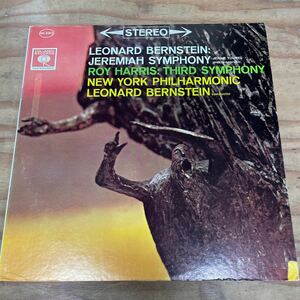 Leonard Bernstein,Roy Harris/Jennie Tourel.New York Philharmonic/Jeremiah Symphony,Third Symphony/Third Symphony US盤（A645）