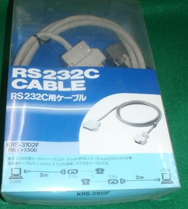  Toshiba J3100 for RS232C cable Rebirth . line PC8894 interchangeable unused 