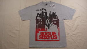 ROGUE STATUS 旧モデル 半袖Ｔシャツ グレー L 半額 50%off ログ・ステイタス レターパックライト ゆうパック（おてがる版） 匿名配送