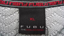 FUBU 旧モデル ニットベスト グレー XL 半額以下 60%off フブ HIPHOP レターパックプラス ゆうパック（おてがる版） 匿名配送_画像5