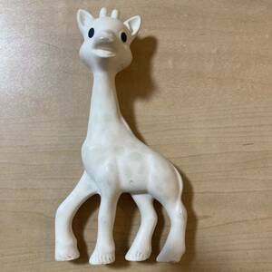 中古　キリンのソフィー 赤ちゃん　歯がため おもちゃ フランス Vulli SOPHIE LA GIRAFE　天然ゴム製