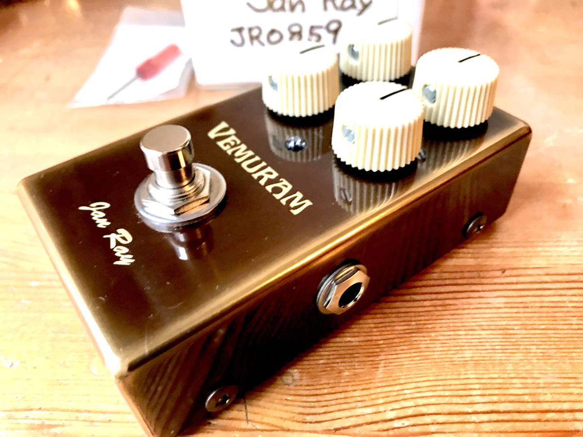 動作確認済み新品!VEMURAM jan ray Over Drive 国内正規品 ジャンレイ