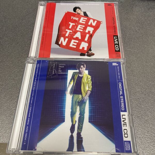 【帯付き＊レンタル限定盤】三浦大知　CD LIVE2タイトルセット