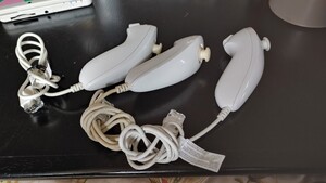 【3個】ニンテンドー Wii ヌンチャク 3個セット Wiiリモコン