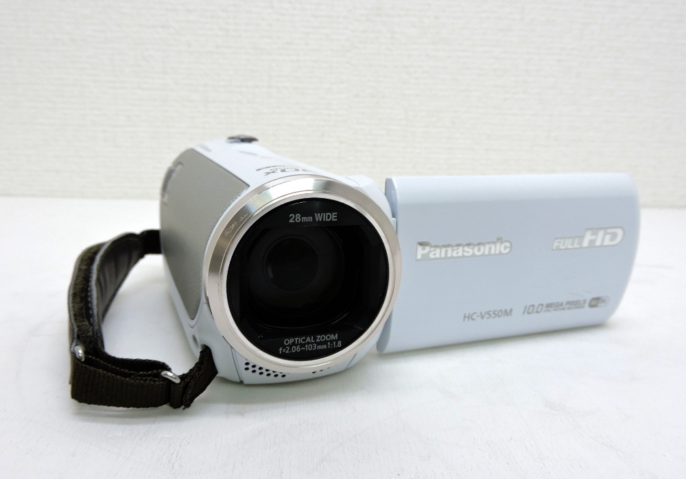 待望の再販開始 【保護ケース&予備バッテリー付】Panasonic HC-V550M ビデオカメラ