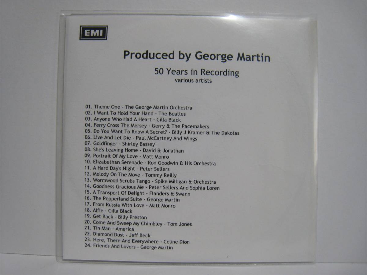 欧州盤！6CD！George Martin / ジョージ・マーティン / 50 YEARS