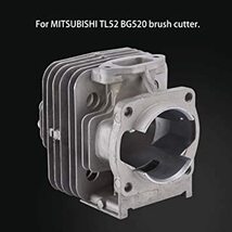 ◆ ◆ LR刈払機パーツ シリンダーセットXF-8O44mm シリンダーヘッド ピストン アルミ合金 交換用 三菱TL52 BG520に適用 ブラシ_画像8