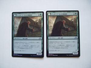 バイン　MTG ナッターノールズの隠遁者/Hermit of the Natterknolls foil 日本語2枚