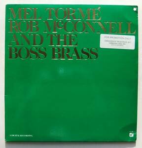 ◆ MEL TORME / ROB McCONNELL and The Boss Brass ◆ Concord Jazz CJ-306 ◆ X