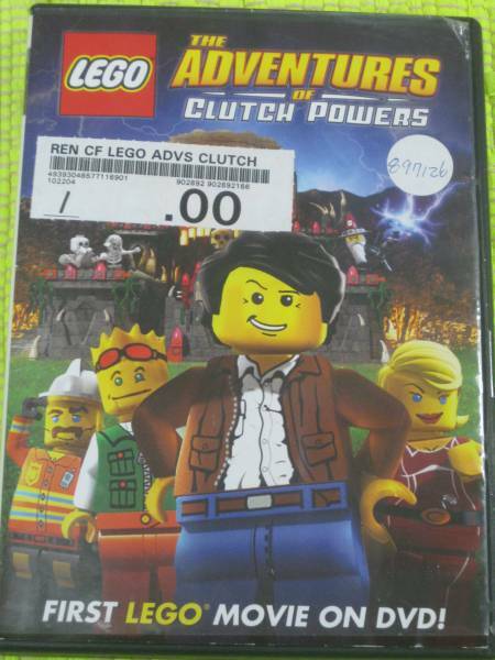 US製LEGOの英語版DVD・THE ADVENTURES OF CLUTCH POWERS♪