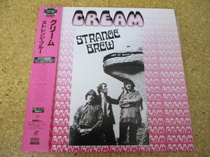 ◎Cream　クリーム★Strange Brew/日本レーザーディスク Laserdisc 盤☆キャップ帯、シート