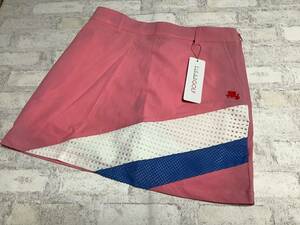  tag equipped display burning liquidation *M size Fitch . Golf FICCE GOLF lady's regular price \12,000 pink skirt inner pants attaching 