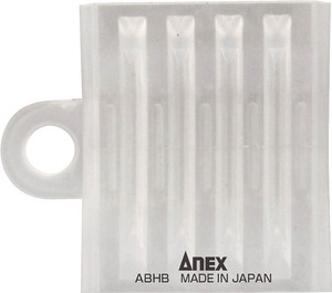 アネックス ANEX 5本組 用 ビット ホルダー クリア ホワイト ABHB-5CW 建築 建設 大工 造作 電設 電工 設備 インパクト ドライバー ビット